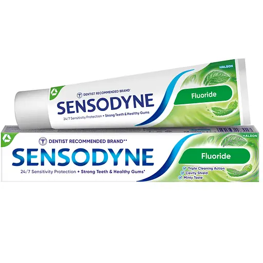 Зубна паста Sensodyne Фтор 150 мл (2 шт. х 75 мл) - фото 2