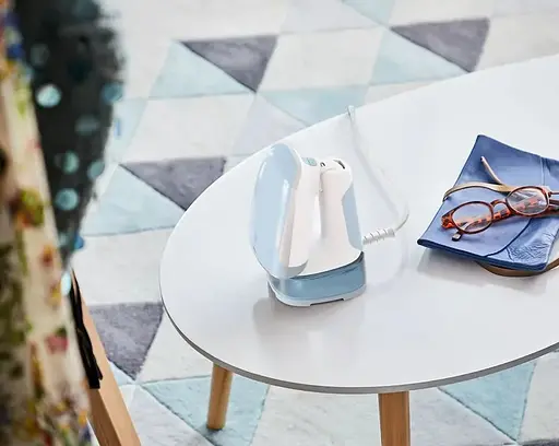 Компактный отпариватель Tefal Access Steam Pocket бело-голубой 1300 Вт (DT3041E1) - фото 5