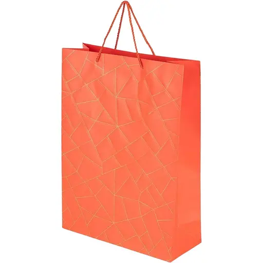 Пакет подарунковий 1866L Червоний - фото 1