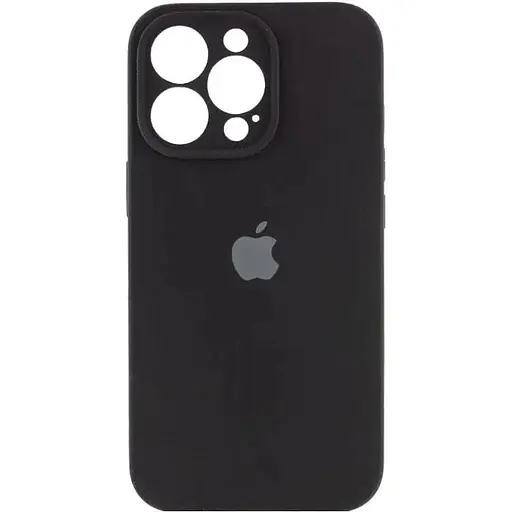 Чохол Epik Silicone Case Full Camera Protective (AA) для Apple iPhone 13 Pro Max (6.7) Чорний/Black - фото 1