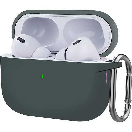 Чохол ArmorStandart Hang Silicone Case для Apple AirPods Pro 2 Advanced Ash (ARM68600) [105586]
