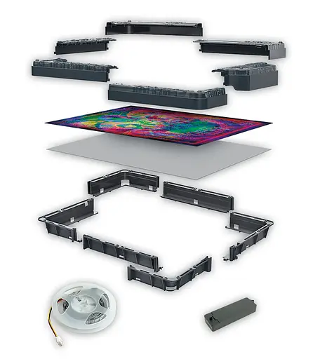 Пазл Дивні Дива (Stranger Things) - 520 шт Clementoni 35155 - Колекційне видання "The Upside Down" - фото 8