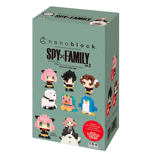 Конструктор Nаnoblock Семья Шпиона-2, 70 элементов (124164) - фото 3