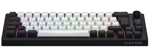 Клавіатура HATOR Skyfall 65 MAG ULTIMA 8K Wireless EU Black White (HTK3860EU) - фото 5
