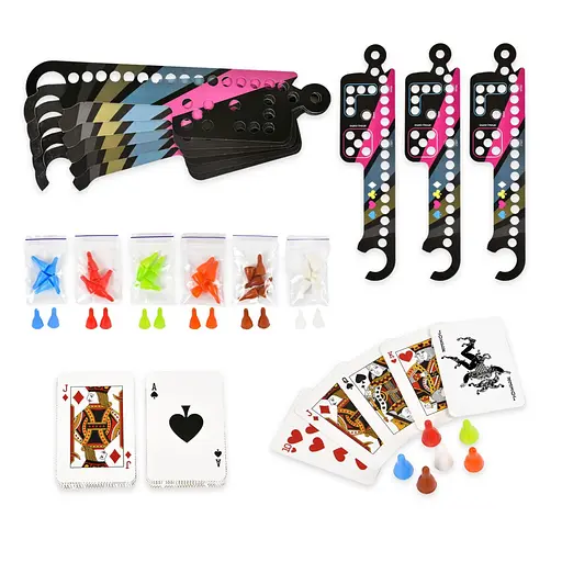 Настільна гра Pegs and Jokers 30348 картки 108 штук, інструкція - фото 4