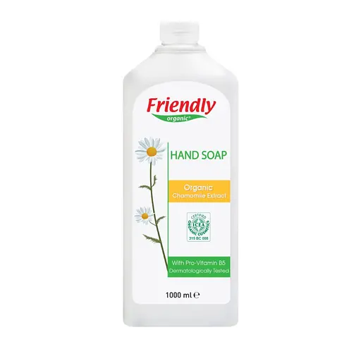 Мыло жидкое для рук с экстрактом ромашки 1000мл Friendly organic
