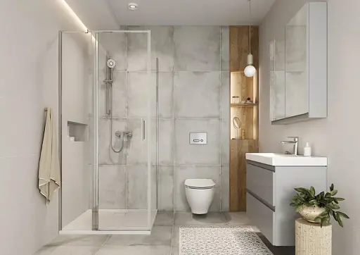 Змішувач для душу Cersanit Moduo S951-353 одноважільний Хром 30412 - фото 5