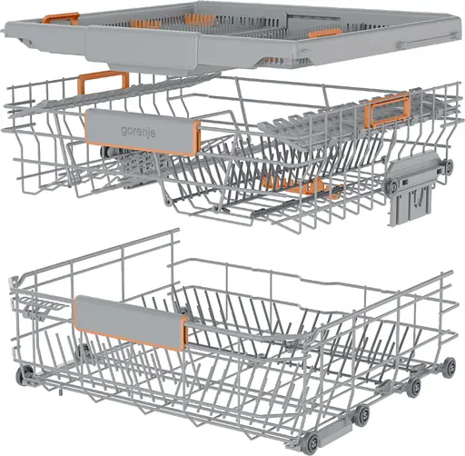 Посудомоечная машина Gorenje встраиваемая, 16 комплектов A+++, 60 см, инвертор, Wi-Fi, белый - фото 9