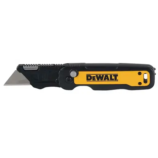 Ніж DeWalt складний з фіксованим лезом для оздоблювальних робот 82 мм (DWHT10991-0) - фото 1