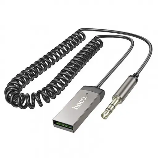 Bluetooth ресівер Hoco E78 Grey - фото 4