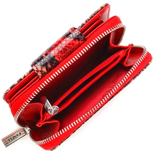 Кожаный женский кошелек Canpellini 9.5х13.2х3 см acs0025114 - фото 6