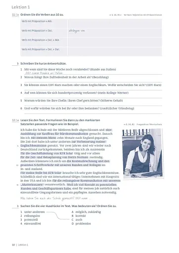 Im Beruf NEU B1+ /B2 Arbeitsbuch - фото 6