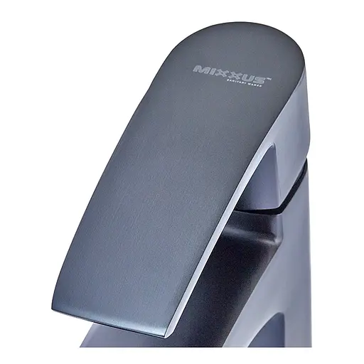 Смеситель для умывальника Mixxus Magnum 001 MI6196 Черный матовый - фото 2