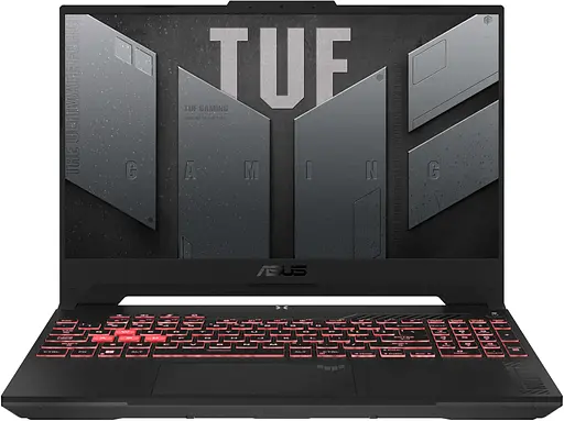 ASUS Ноутбук TUF Gaming A17 FA707NUR-HX054 17.3" FHD IPS, AMD R7-7435HS, 16GB, F1TB, NVD4050-6, noOS, Сірий - фото 1