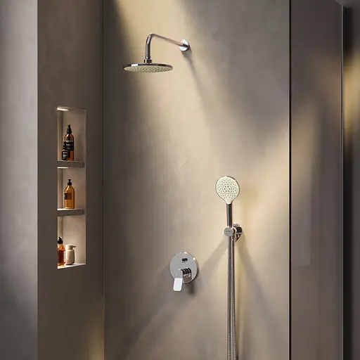 Душова система прихованого монтажу Am.Pm X-Joy FB85A1RH20, Хром - фото 2