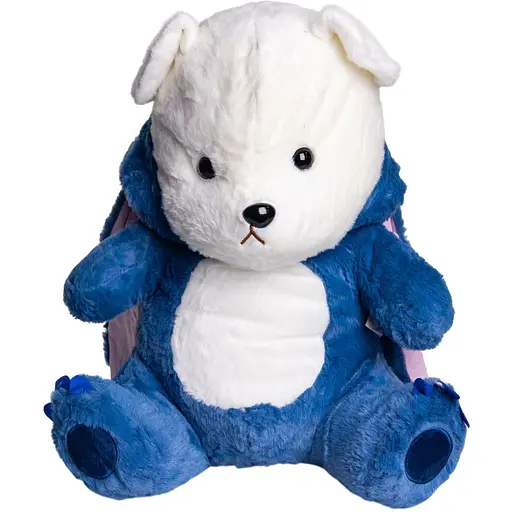 М'яка іграшка Ведмедик Тедді в костюмі Стіча з пледом 100х180 см ТМ COLORFUL HOME 520-2BL