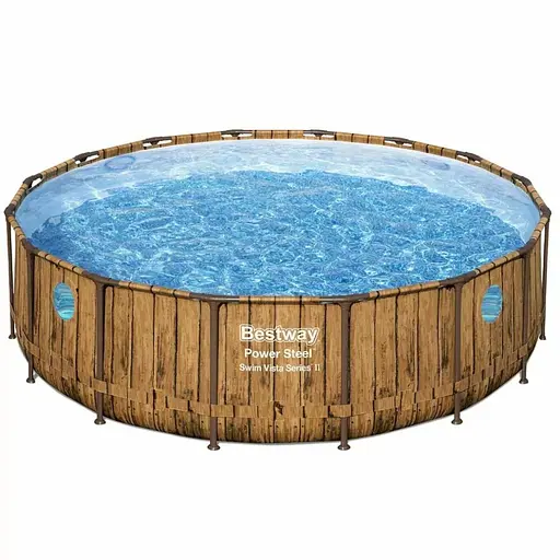 Каркасный бассейн Bestway 56725, 488х122 см, 19480 л - фото 2