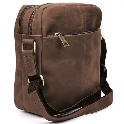 Сумка мессенджер мужская вертикальная через плечо TARWA 24х26х7 см sum0028312 - фото 8