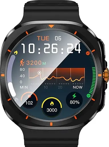Смарт годинник Hoco Y29 Smart sports watch чорний - фото 2
