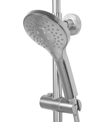 Душовя система Rea Vincent з термостатом nikiel brushed REA-P6603, Нікель - фото 4