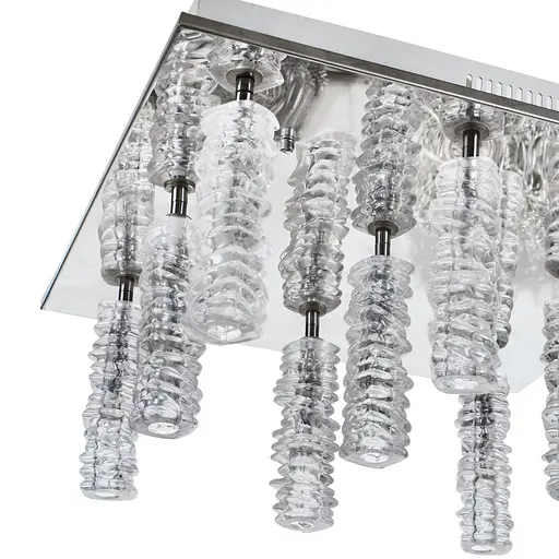 Люстра потолочная Brille галогенная G4 20W CH (BR-01305C/9) - фото 3