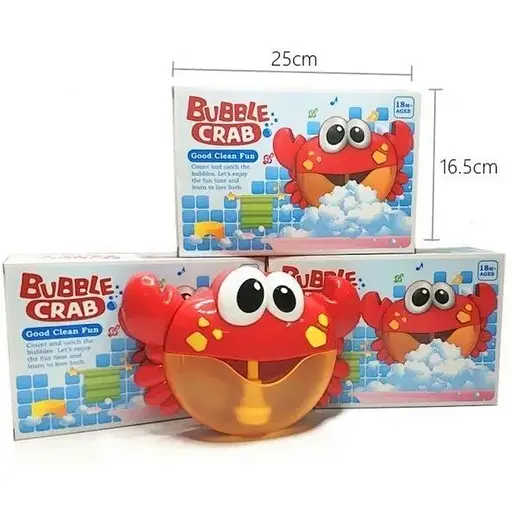 Іграшка для ванної Музичний краб Bubble Crab пускає бульбашки - фото 2