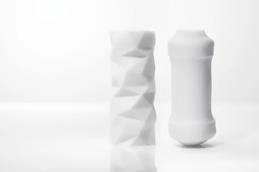 Мастурбатор Tenga 3D Polygon белый - фото 3