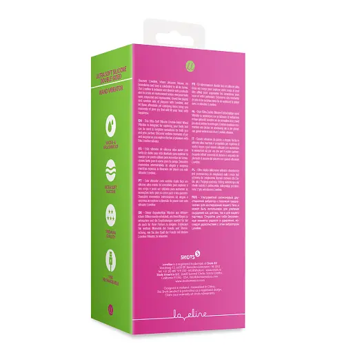 Вібратор Loveline Prestone 19 см (рожевий) - фото 12