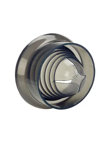 Насадка на помпу для пениса CalExotics Universal Silicon Pump Sleeve Smoke, 6 см серый - фото 3