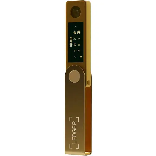 Криптокошелек Ledger Nano X Gold [135794] - фото 3