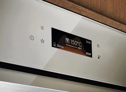 Духовой шкаф электрический Electrolux 72 л A+ дисплей конвекция телескопические направляющие шампань - фото 2