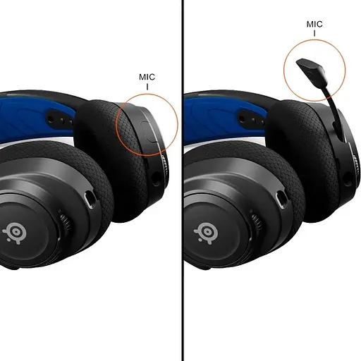 Навушники ігрова гарнітура з мікрофоном SteelSeries Arctis Nova 7P Black (61559) - фото 7