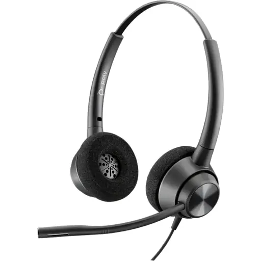 Гарнітура Poly комп'ютерна стерео On-ear EncorePro 320 USB-A всеспрямована чорна - фото 4