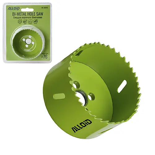 Свердло корончате Alloid Building Tools біметалеве 76 мм (HS-30076) - фото 2