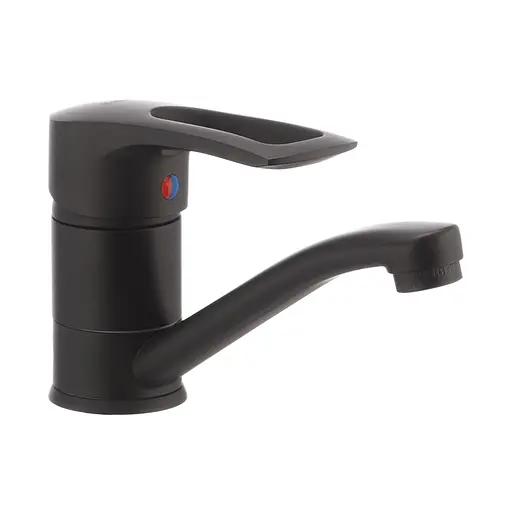 Змішувач для кухні Haiba HANSBERG 004 чорний HB0185 - фото 1