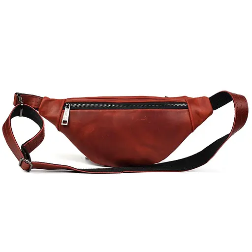 Жіноча шкіряна сумка-бананка Tarwa 31х14х6 см sum0026367 - фото 3