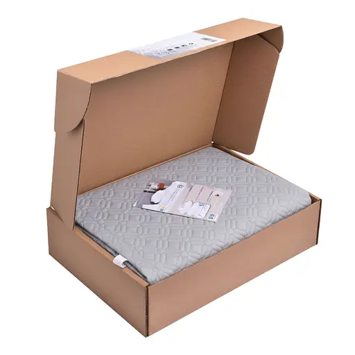 Комплект постільної білизни Ideia Cloud Dream полуторний (8-36028_сірий/беж) - фото 2