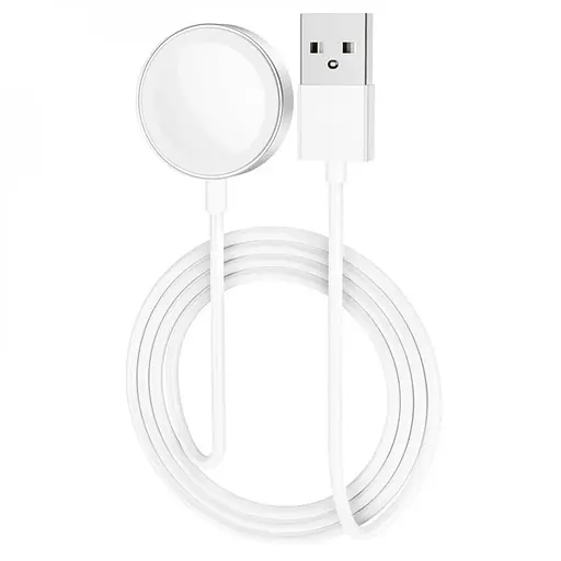 БЗП Hoco CW39 Wireless charger for iWatch (USB) White - фото 2