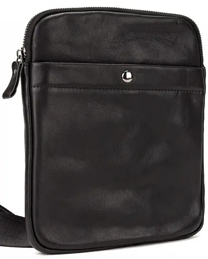 Мужская сумка-мессенджер черная TIDING BAG sum0028773 - фото 1