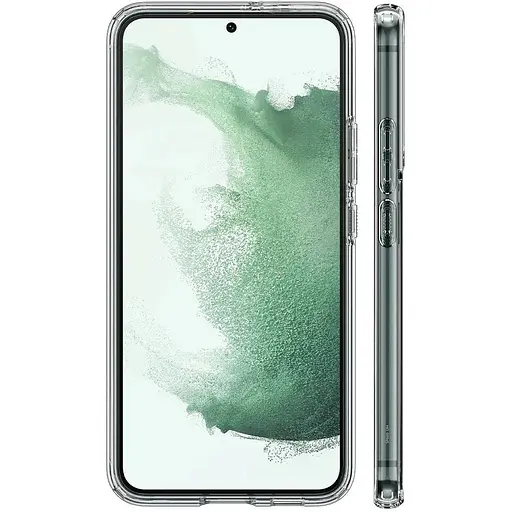 Оригинальный противоударный чехол Spigen Ultra Hybrid для Samsung Galaxy S22 Plus (6.6") Прозрачный (ACS03954) - фото 8