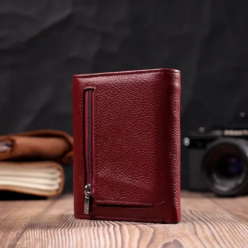 Кожаный женский кошелек ST Leather 11.7х9.5х2 см acs0028401 - фото 8