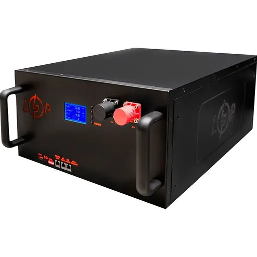 Акумулятор LogicPower LiFePO4 LCD 48V 51.2V/230Ah/11776Wh Smart BMS 200A/100А (23628) [109592] - фото 3