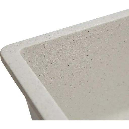 Кухонна мийка Romzha Mira U-400 Biela (101) - фото 3