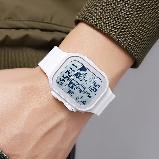 Часы наручные 2247WT White Skmei acs0030113 - фото 3