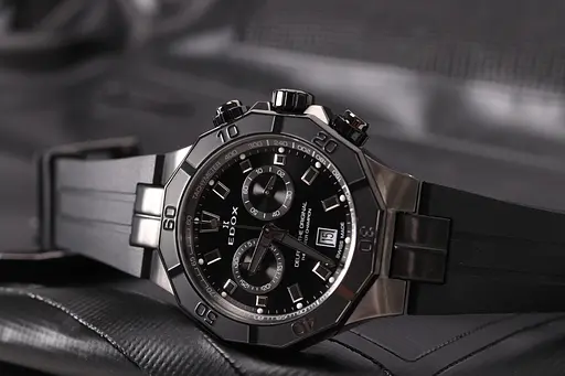 Часы Edox Delfin Chronograph 10113 37GNCA NGIN - фото 6