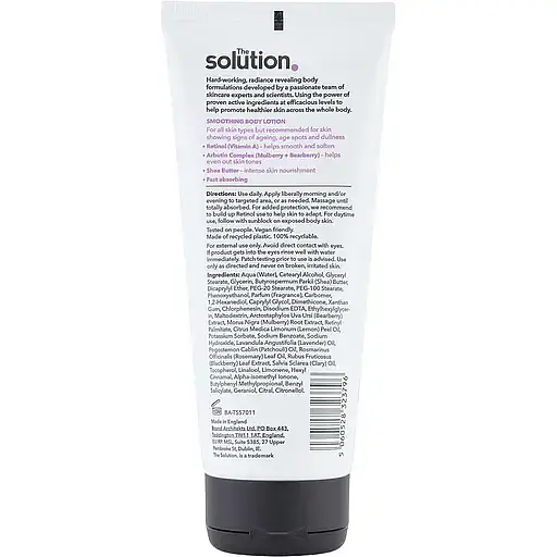 Лосьон для тела The Solution Retinol Smoothing Body Lotion разглаживающий 200 мл - фото 2