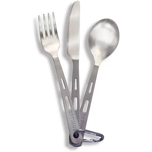 Набір столових приборів Optimus Titanium 3-Piece Cutlery Set (1017-8016286) - фото 1