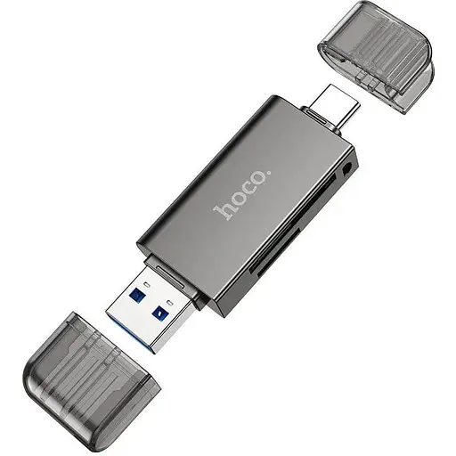 Перехідник Hoco USB & Type-C 3.0 high-speed Card reader HB39 5Gbps