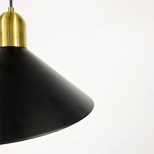 Підвіс Forli із чорним металевим плафоном 35х20 см Line.F MJ 174-350 BK - фото 5