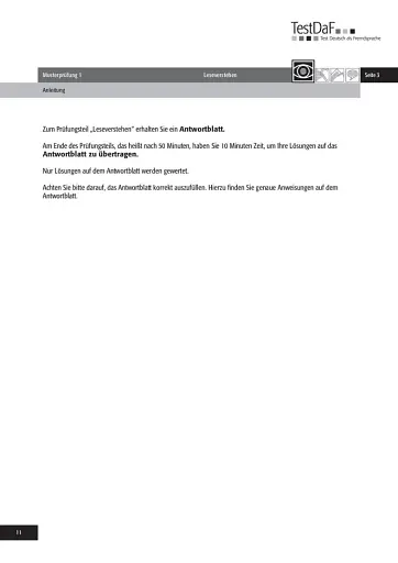 TestDaF Musterprüfung 1. Heft mit Audio-CD - фото 10
